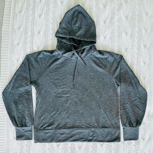 Mondetta Gray Lightweight Hoodie Size S Athleisure Minimalist Pullover